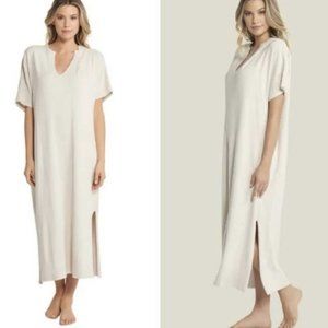 Barefoot Dreams Cozy chic ultra lite Caftan color sand dune one size EUC